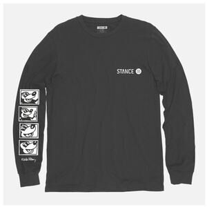 NWOT Disney Stance Mickey Mouse X Keith Haring Black n White Long Sleeve L